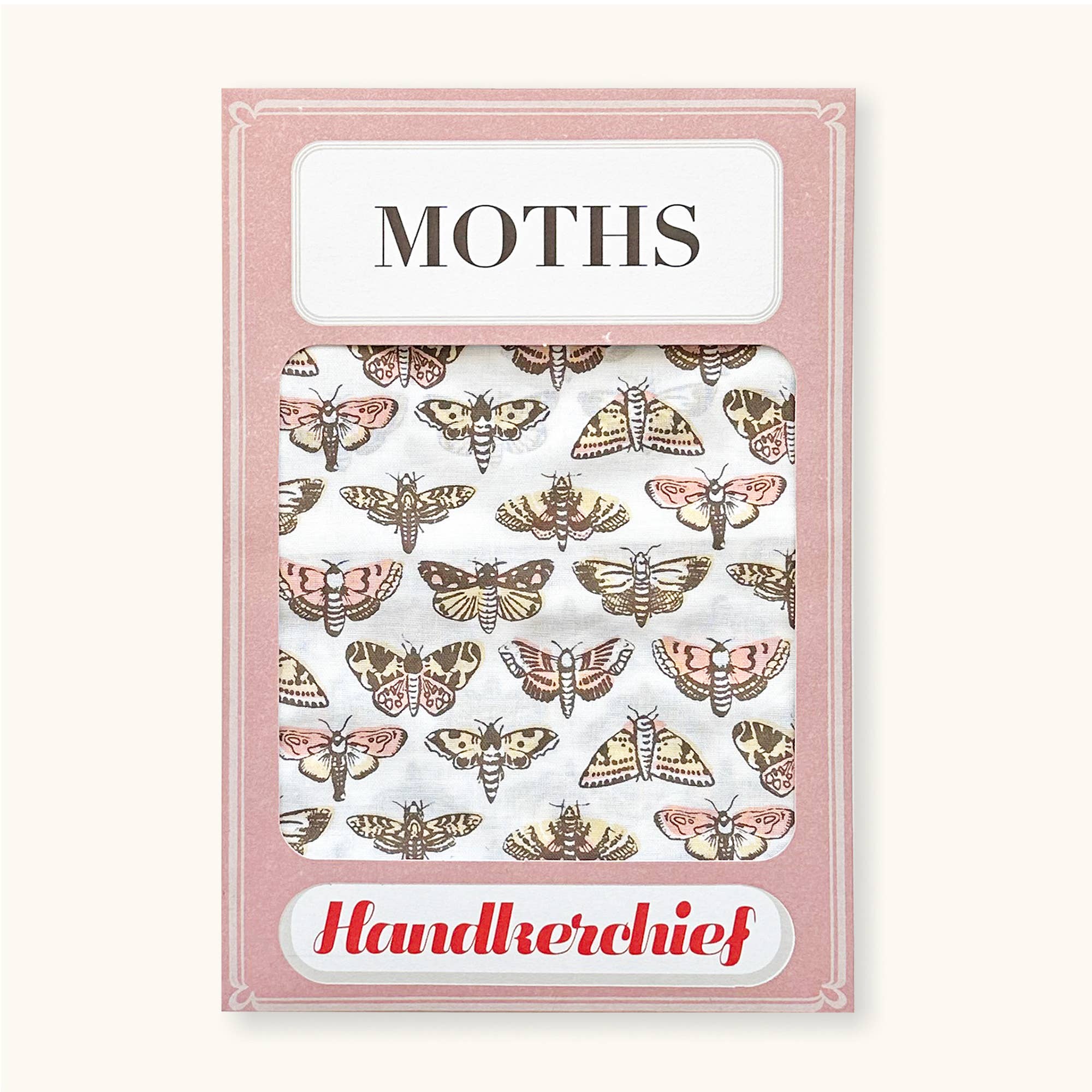 Moths Handkerchief Pocket Square Bandana - Image 2