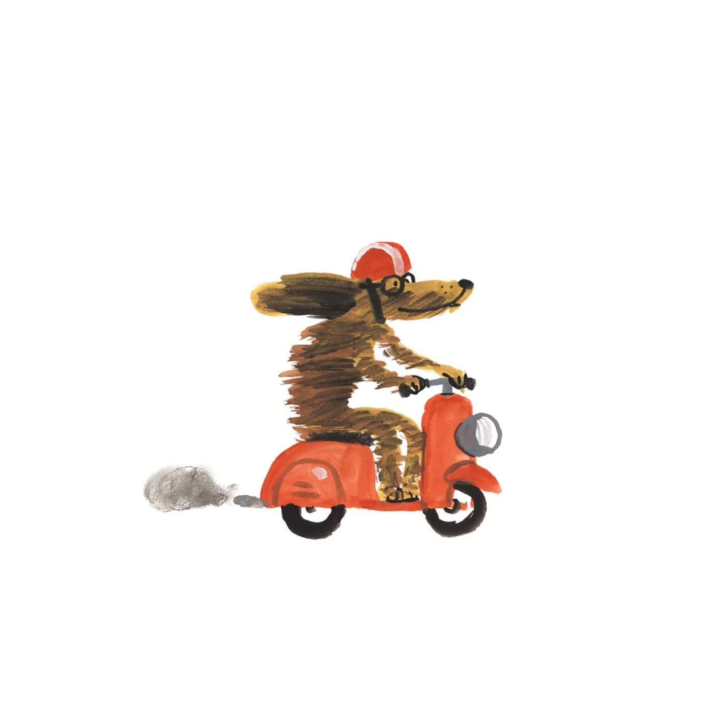 Moto Pup Tattoo Pair