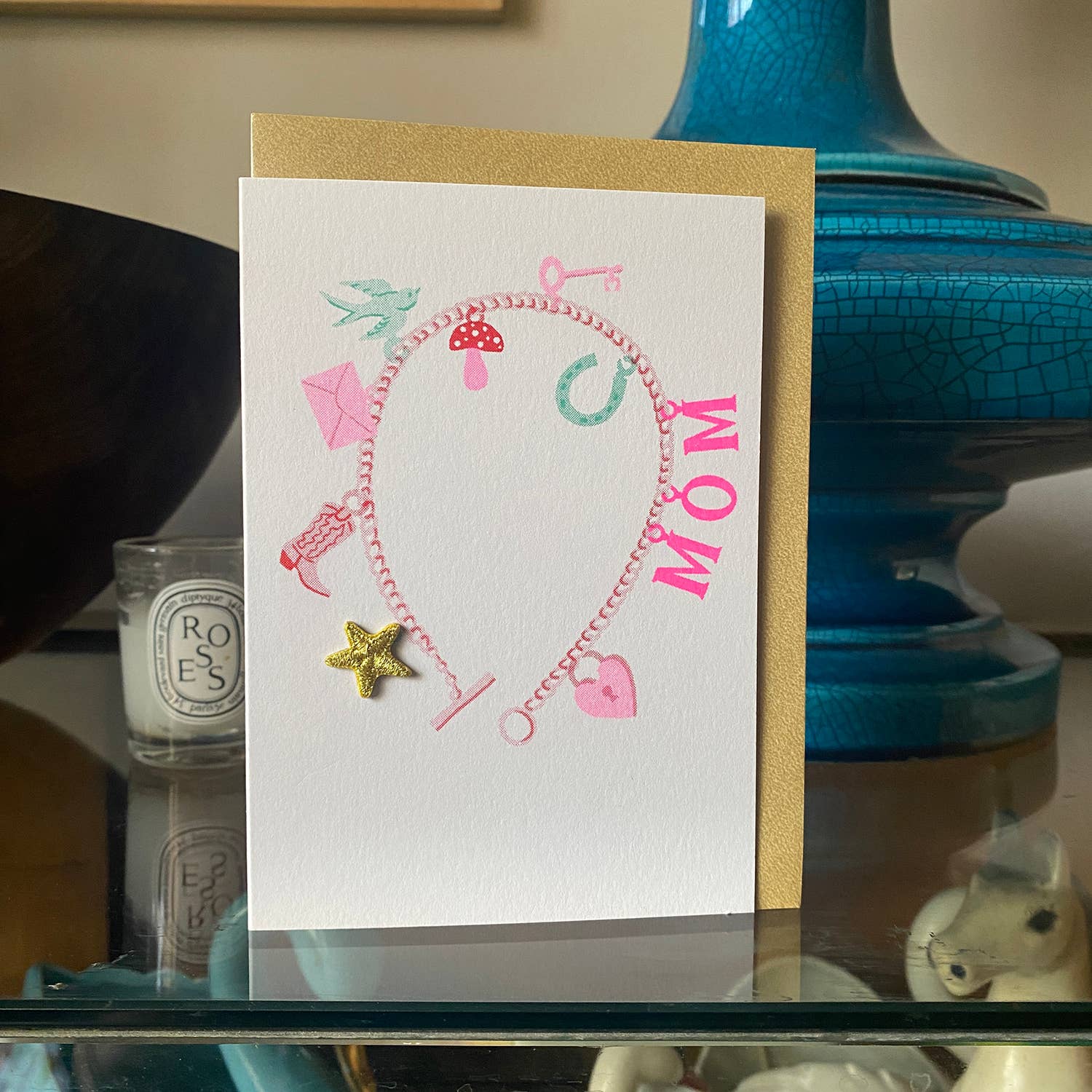 Mom Charm Card