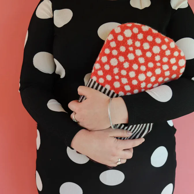 Mushroom Hot Water Bottle -Donna Wilson - Image 4