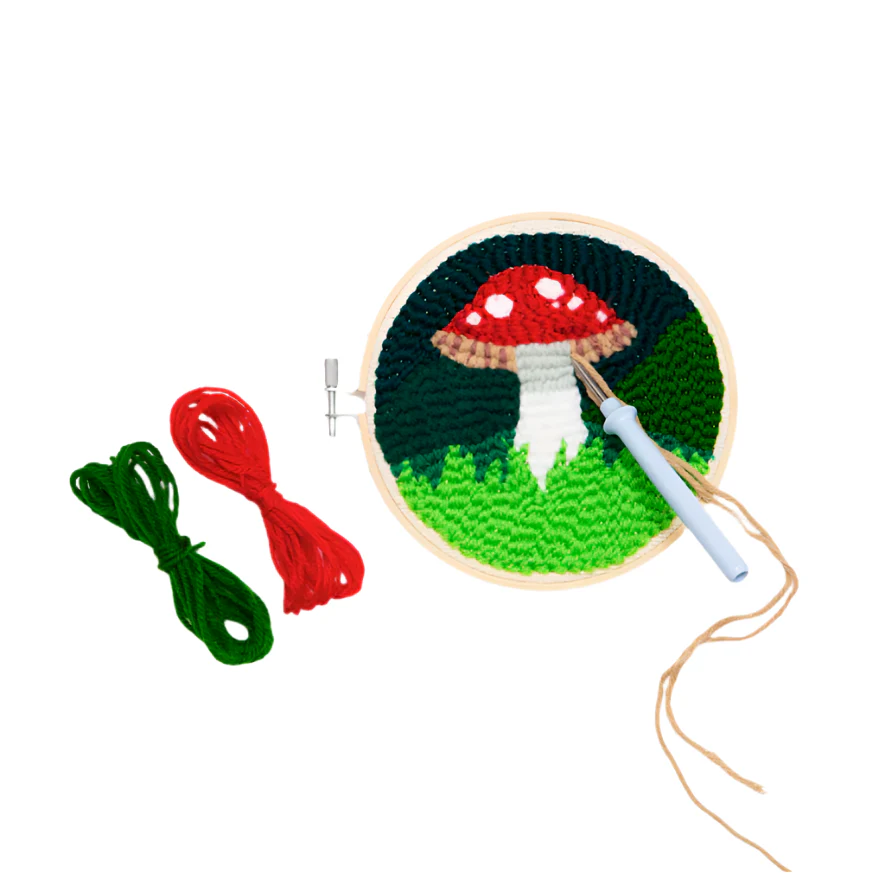 Mushroom Punch Needle Kit - Image 4