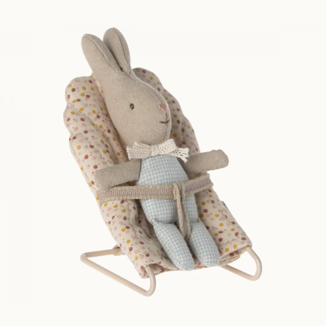 My Rabbit - light blue check - Image 2
