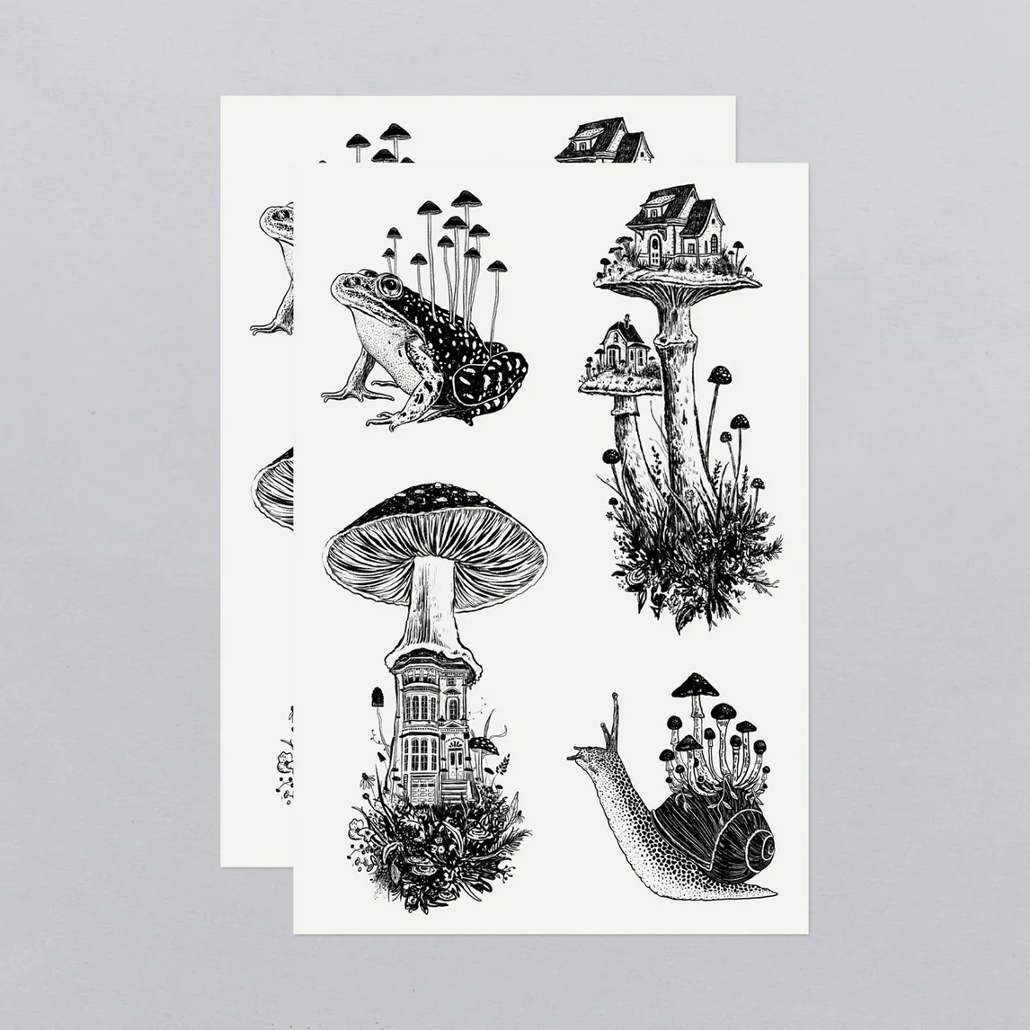 Mystical Journey Tattoo Sheet - Image 5