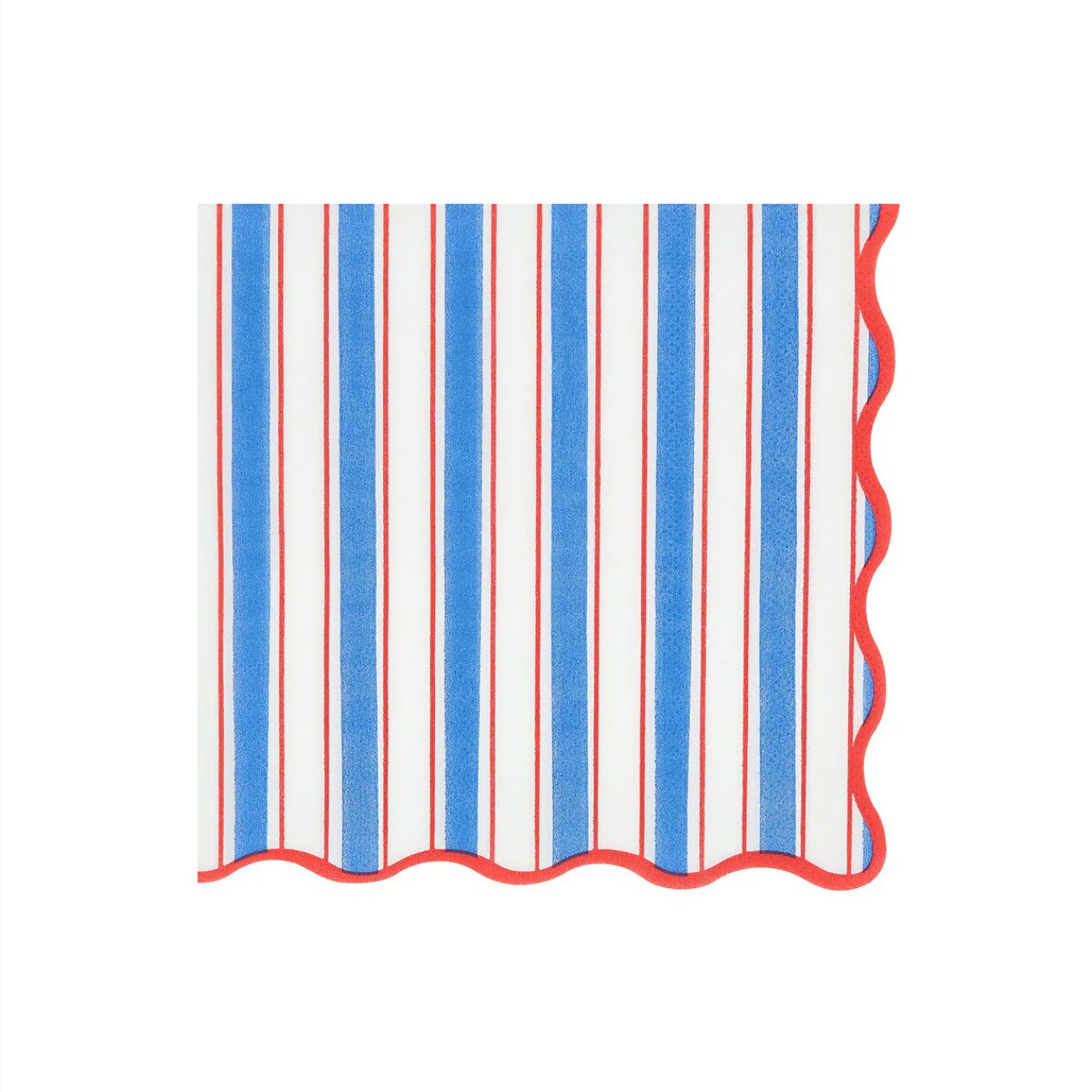 Nautical Striped Large Napkins (x16) - Image 3