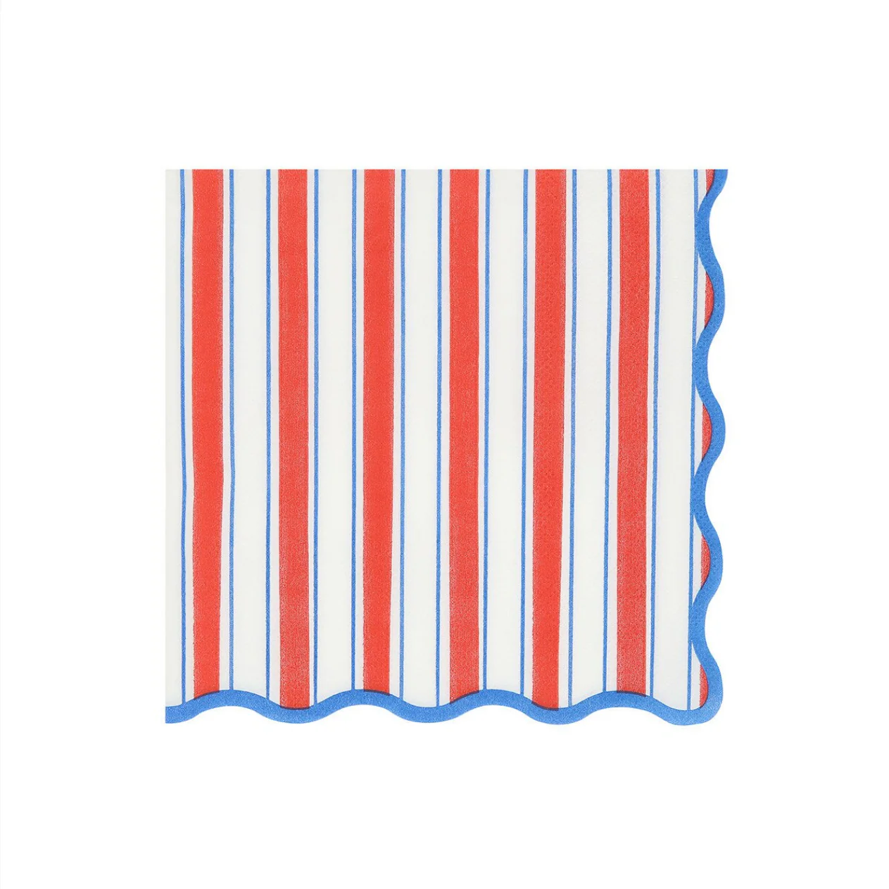 Nautical Striped Large Napkins (x16) - Image 4