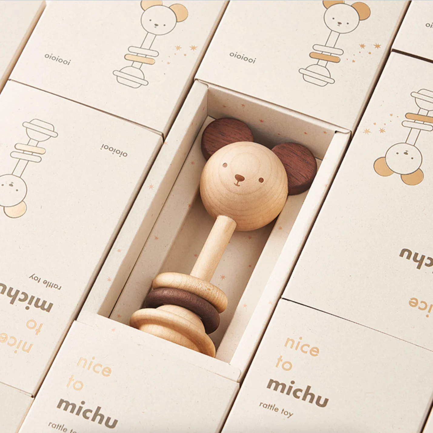 Nice to Michu Baby Rattle - Image 2