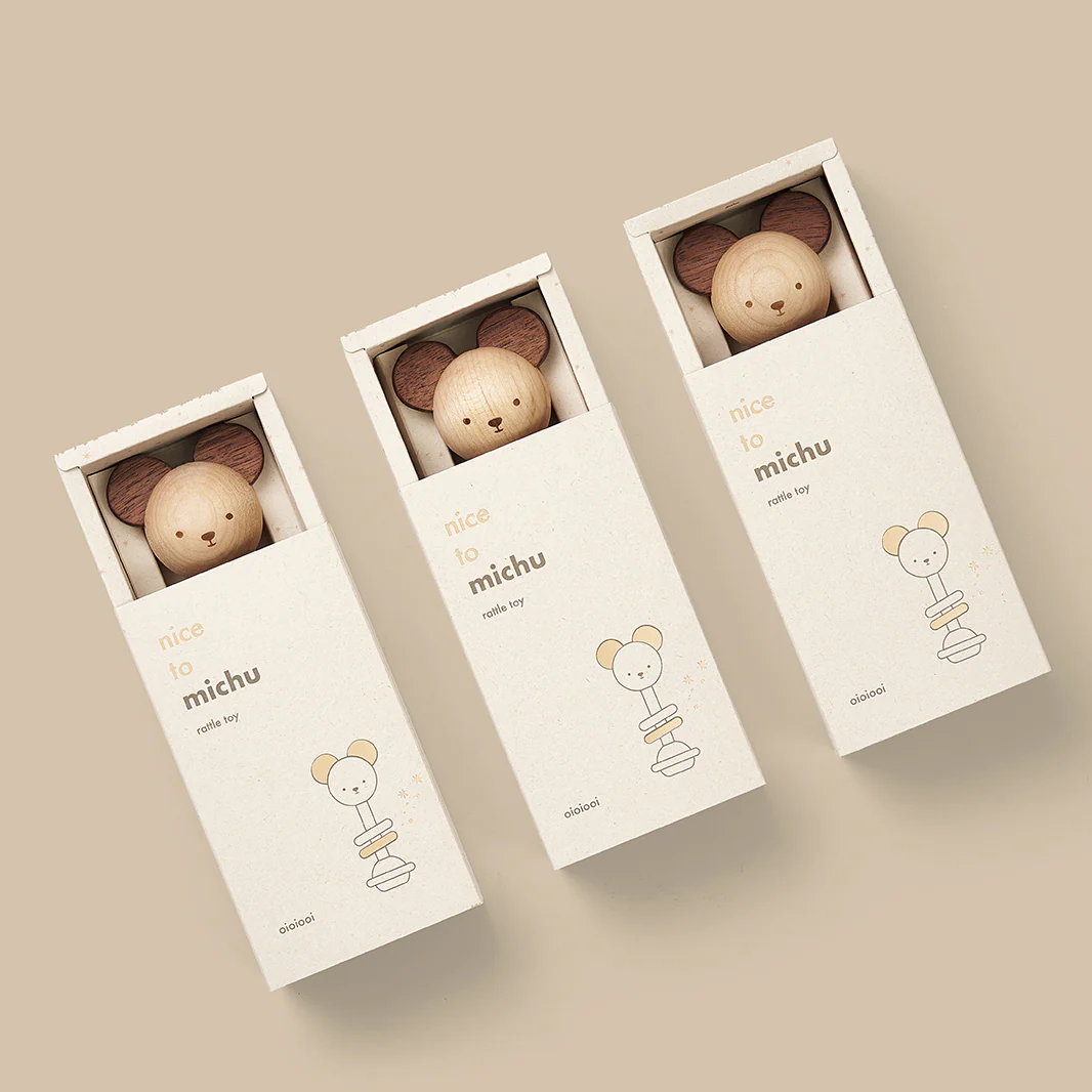 Nice to Michu Baby Rattle - Image 5