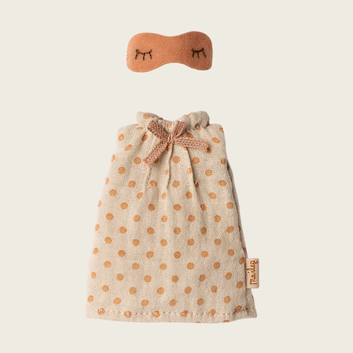 Nightgown for Mum mouse - Light grey