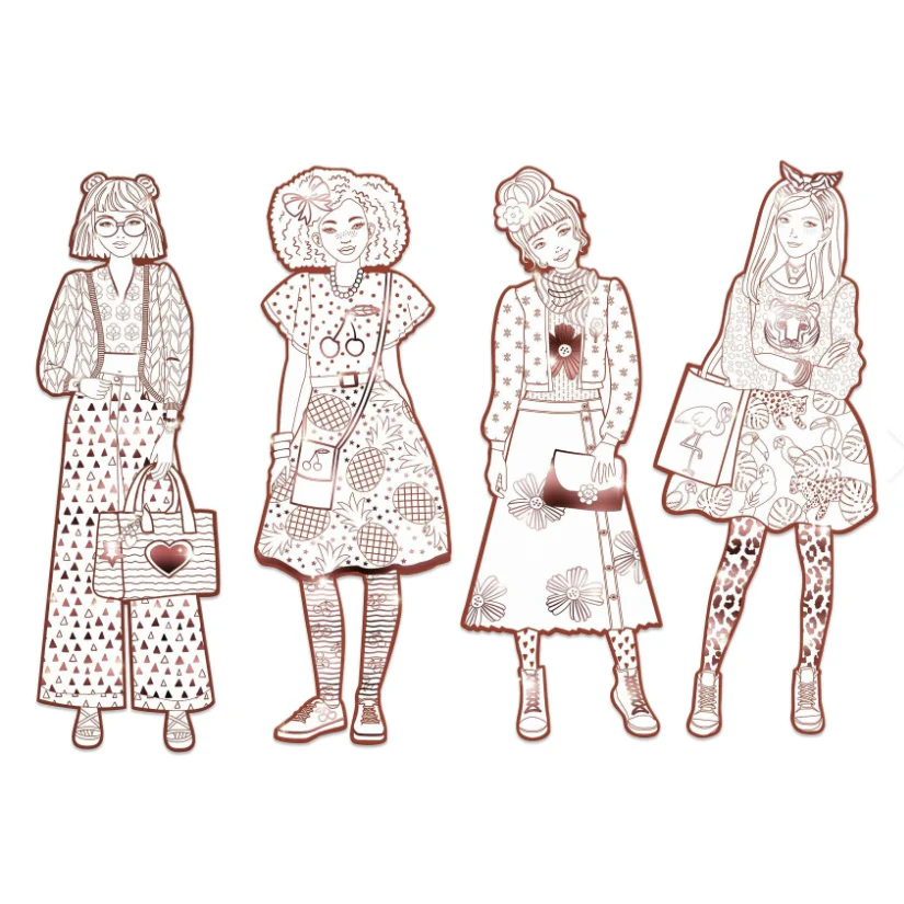 Nina & Friends Coloring  Demoiselle - Image 2