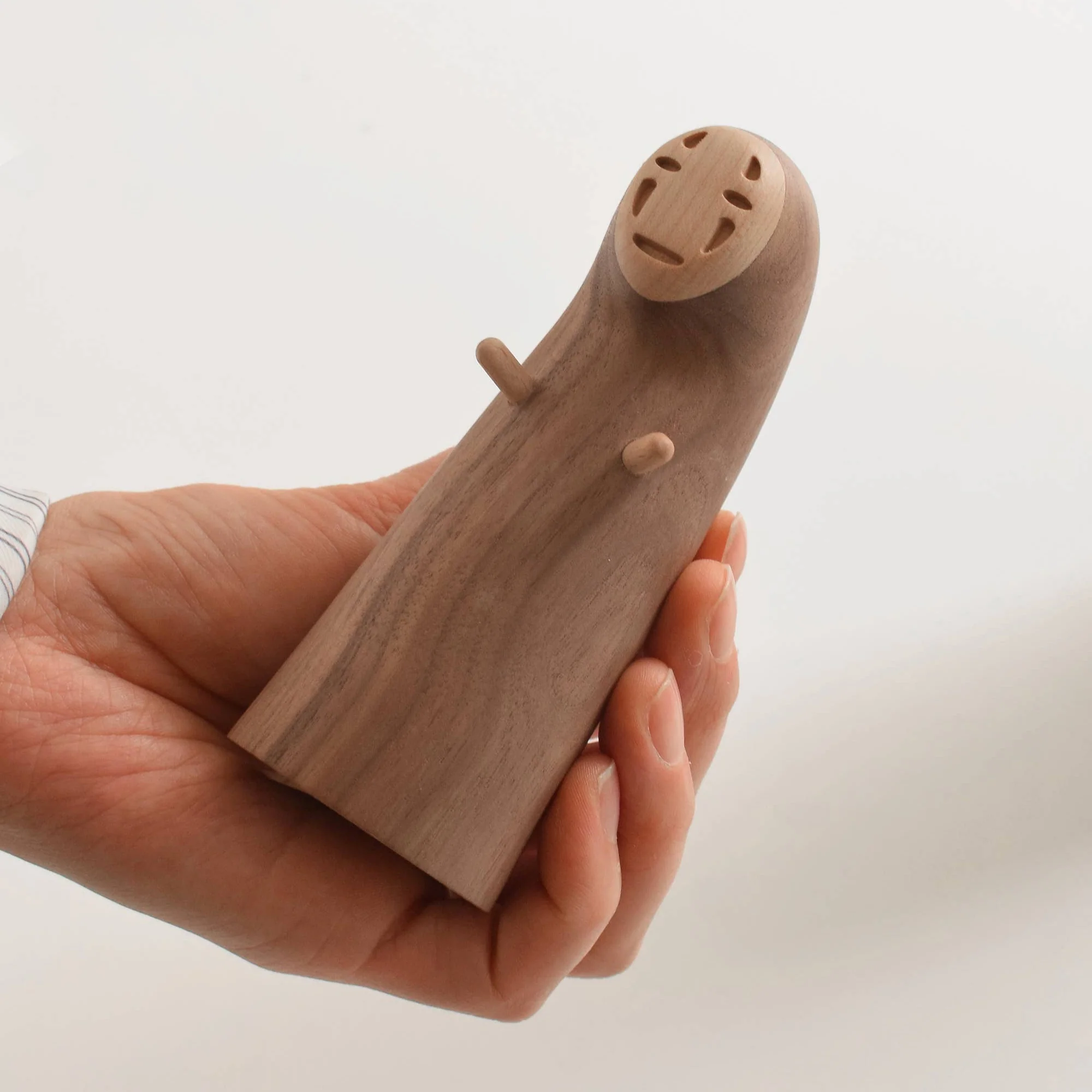 No-Face Bottle Opener - Handcrafted in Black Walnut/Sapele