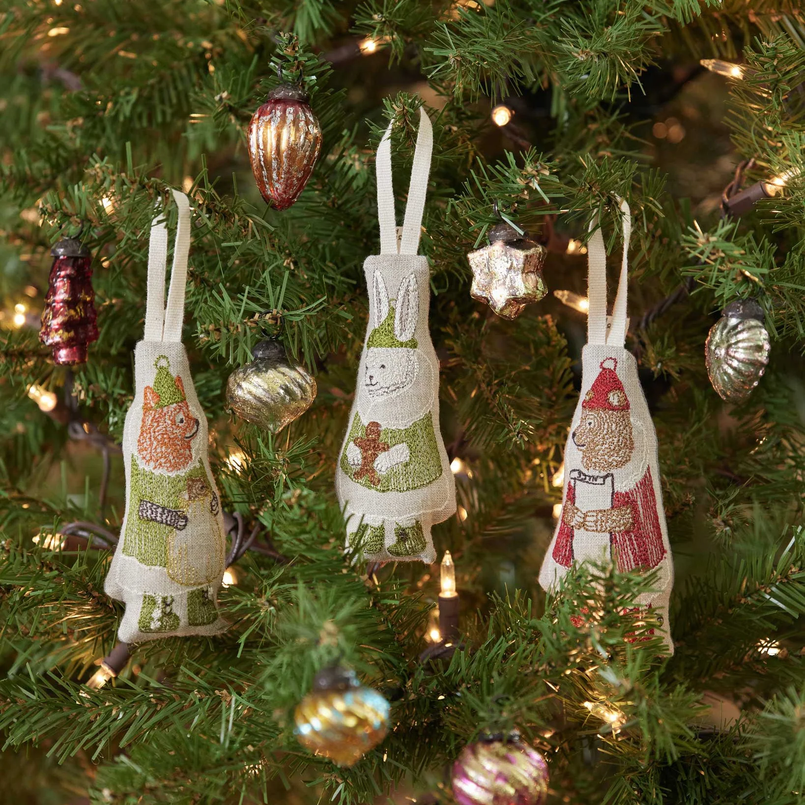 North Pole Bunny Ornament - Image 3