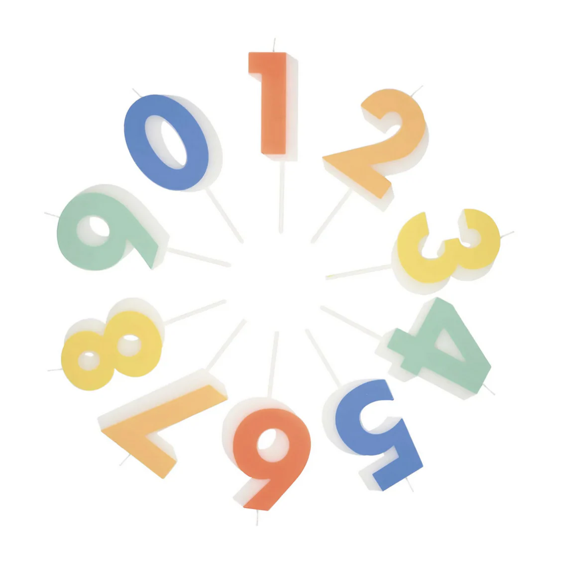 Number Candle (0-9)