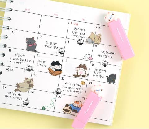 Nyangnyang Mini Stamp – Cute Cat-Themed Stamps - Image 7