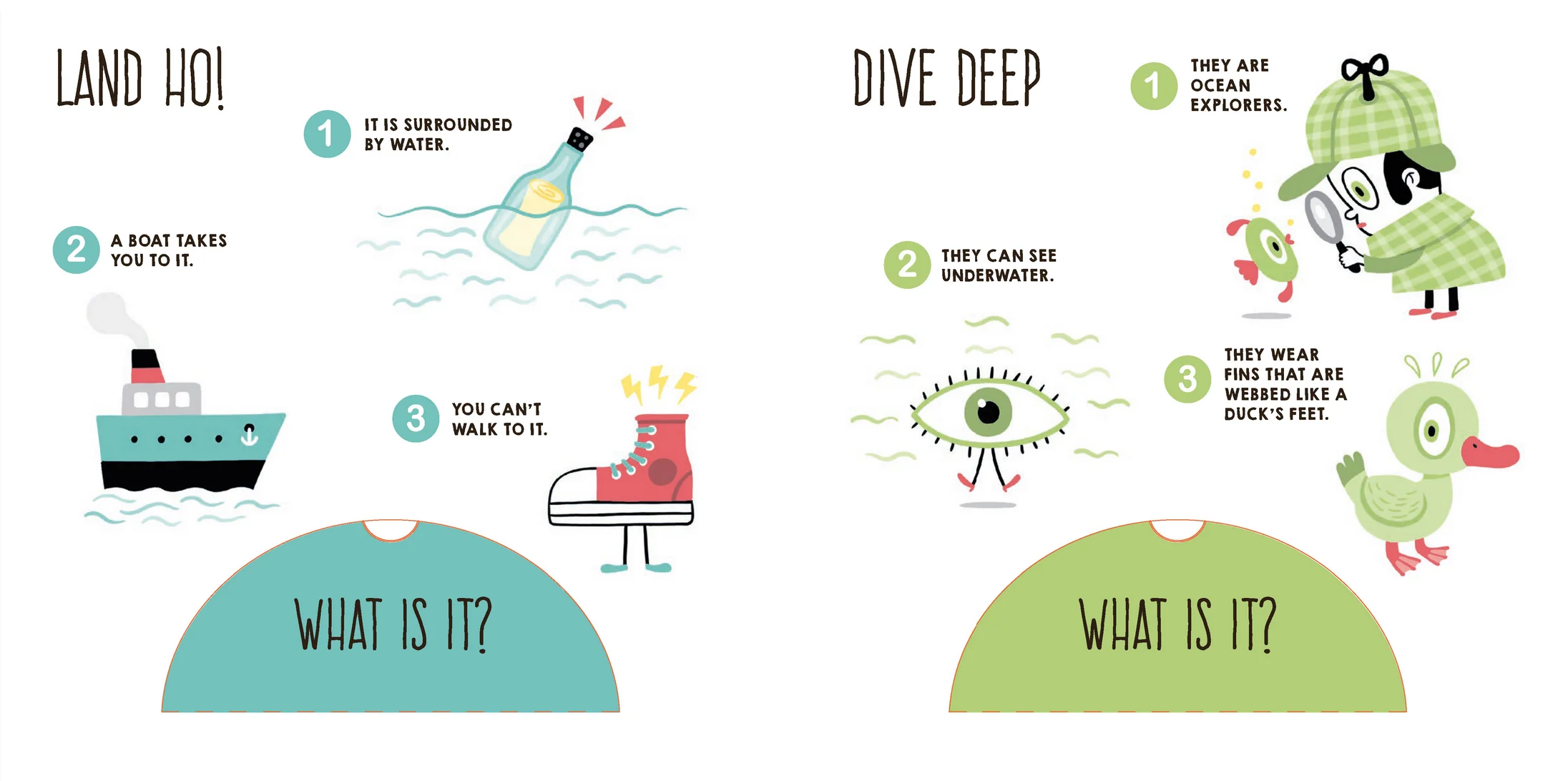 Ocean Riddles: A Nautical Lift-the-Flap Book - Image 4