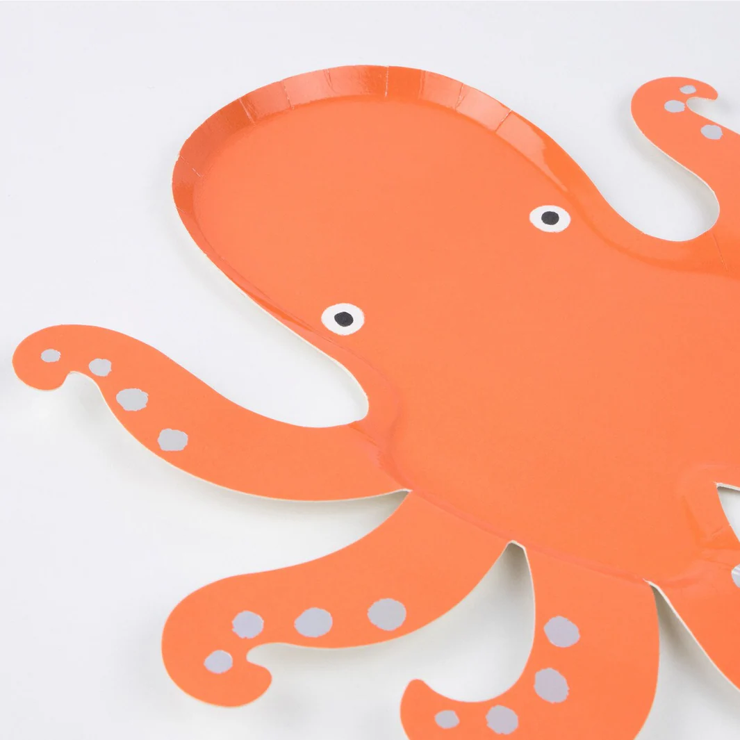 Octopus Plates (8pk) - Image 3