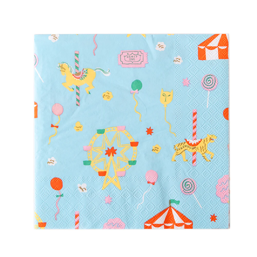 Off to the Fair Large Napkins