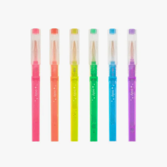 Oh My Glitter! Neon Highlighters - set of 6 - Image 2