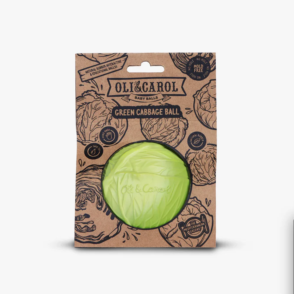 OLI&CAROL Green Cabbage Baby Ball - Image 3