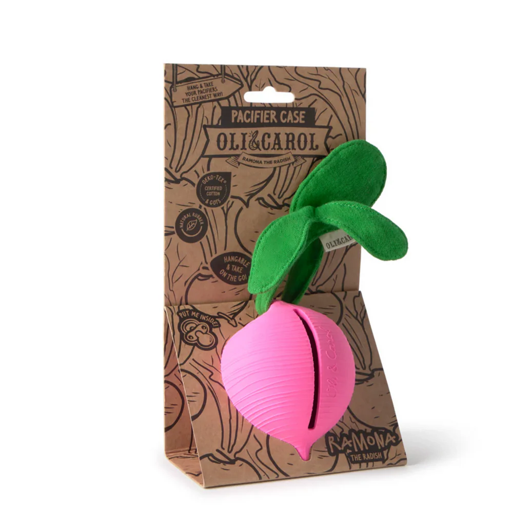 OLI&CAROL Ramona the Radish Pacifier Case - Image 3