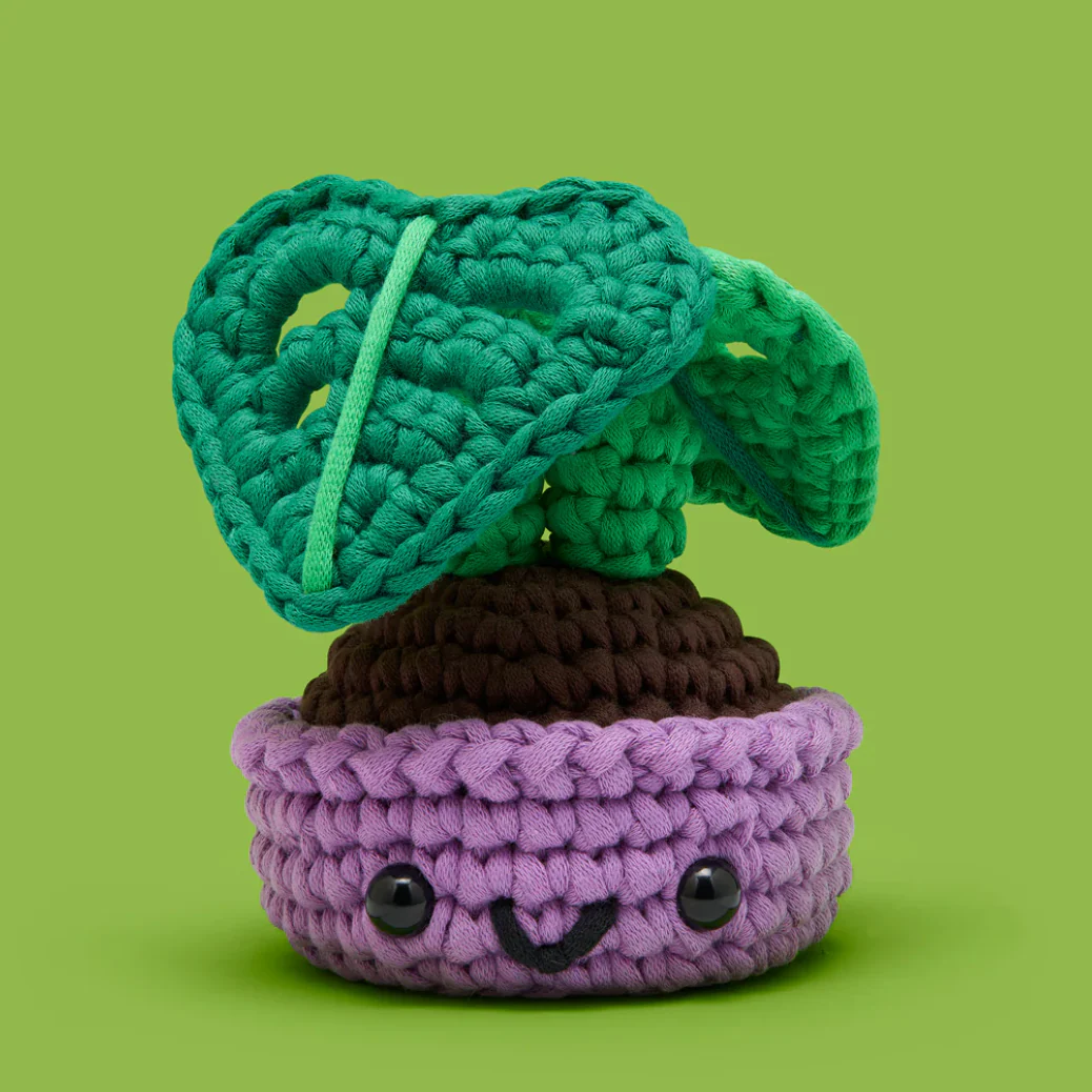 Ophelia the Monstera Plant Crochet Kit