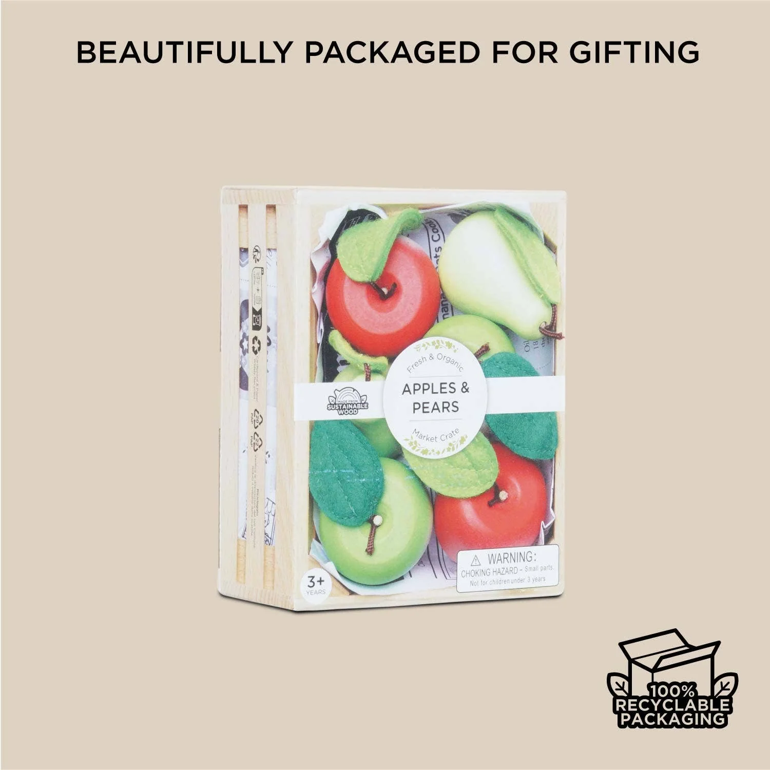Orchard Fruits Wooden Market Crate - Image 7