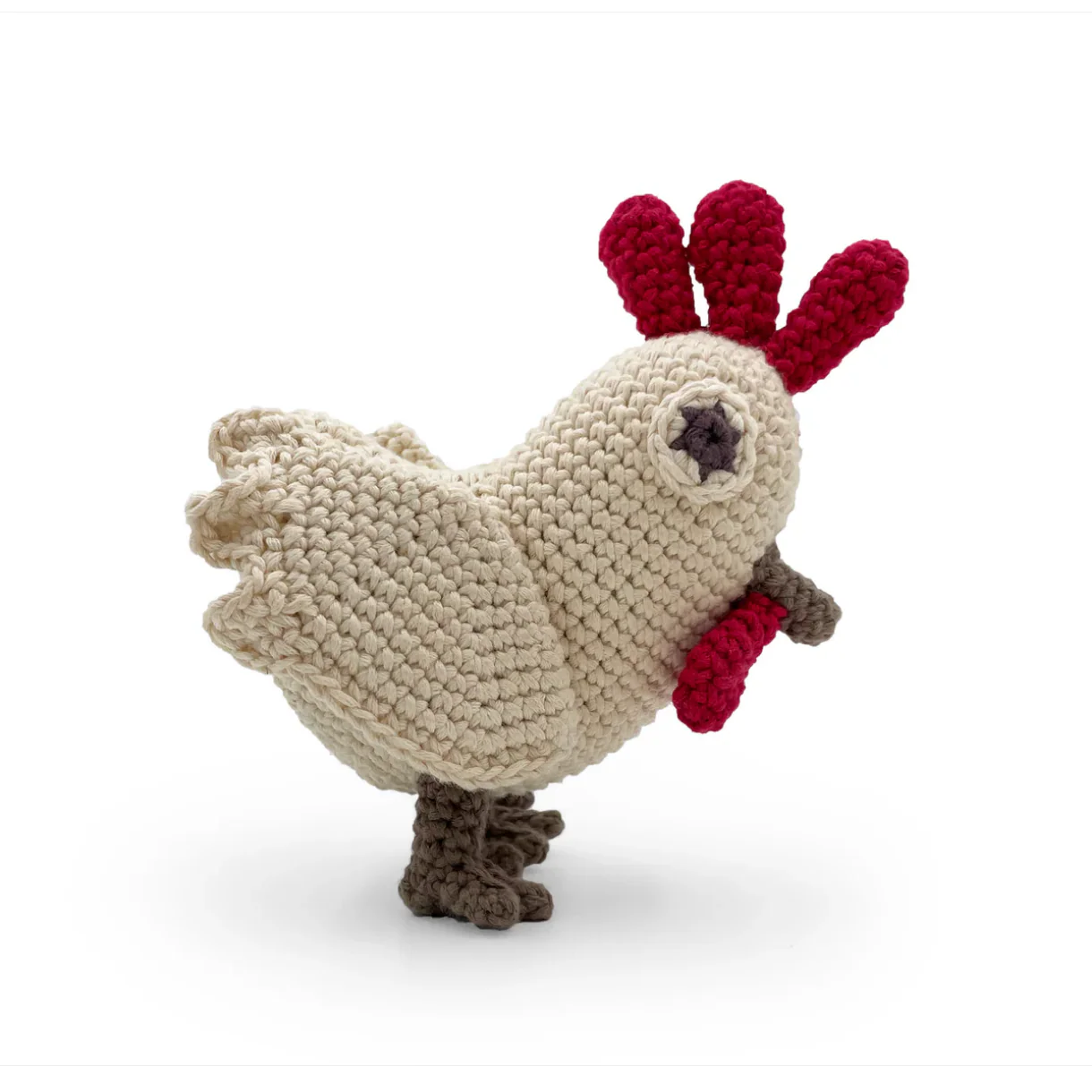 Organic chicken Rattle