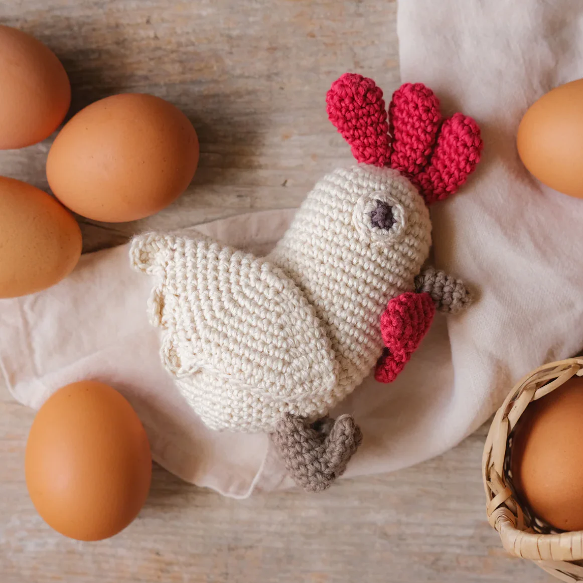 Organic chicken Rattle - Image 2