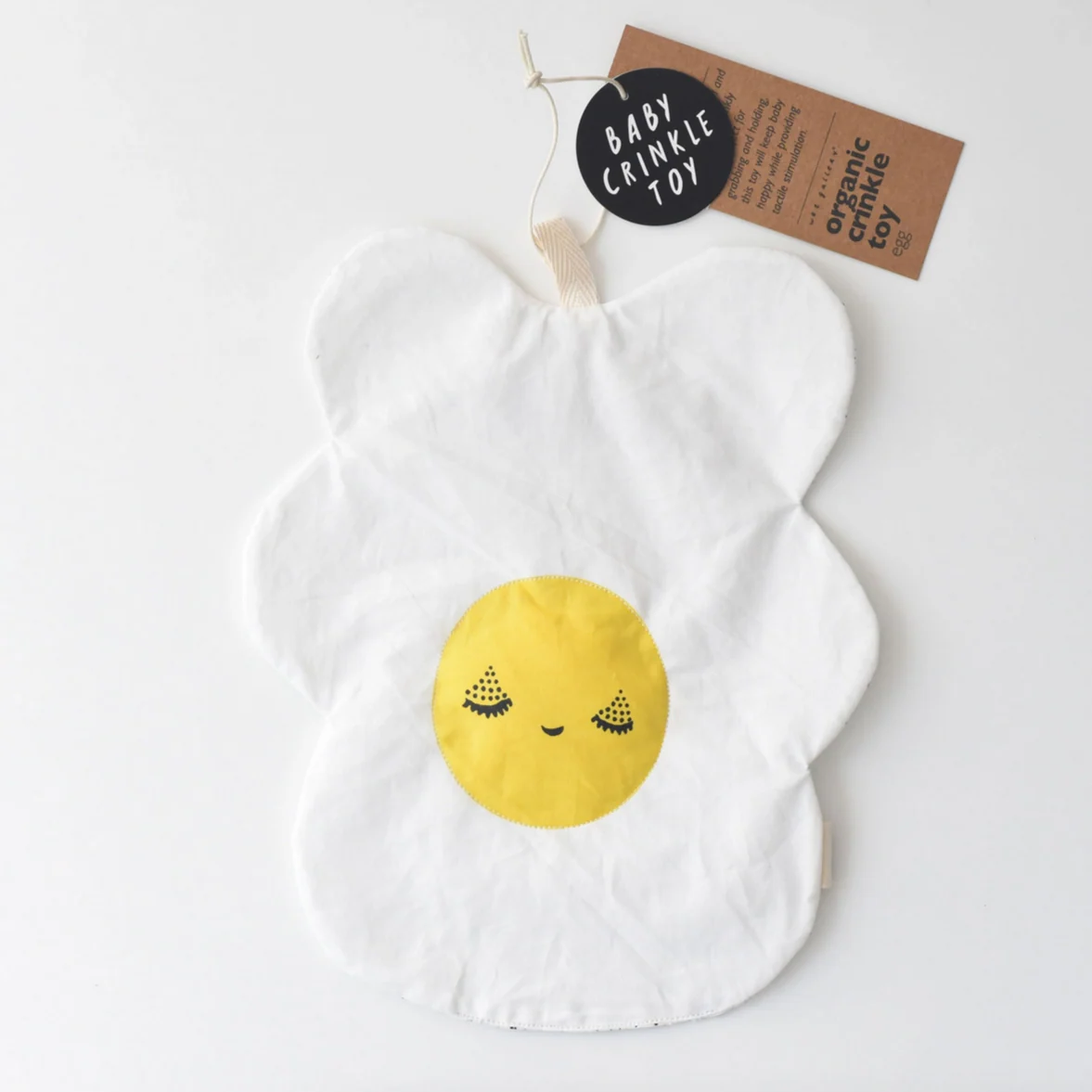 Organic Egg Crinkle Toy - Image 2