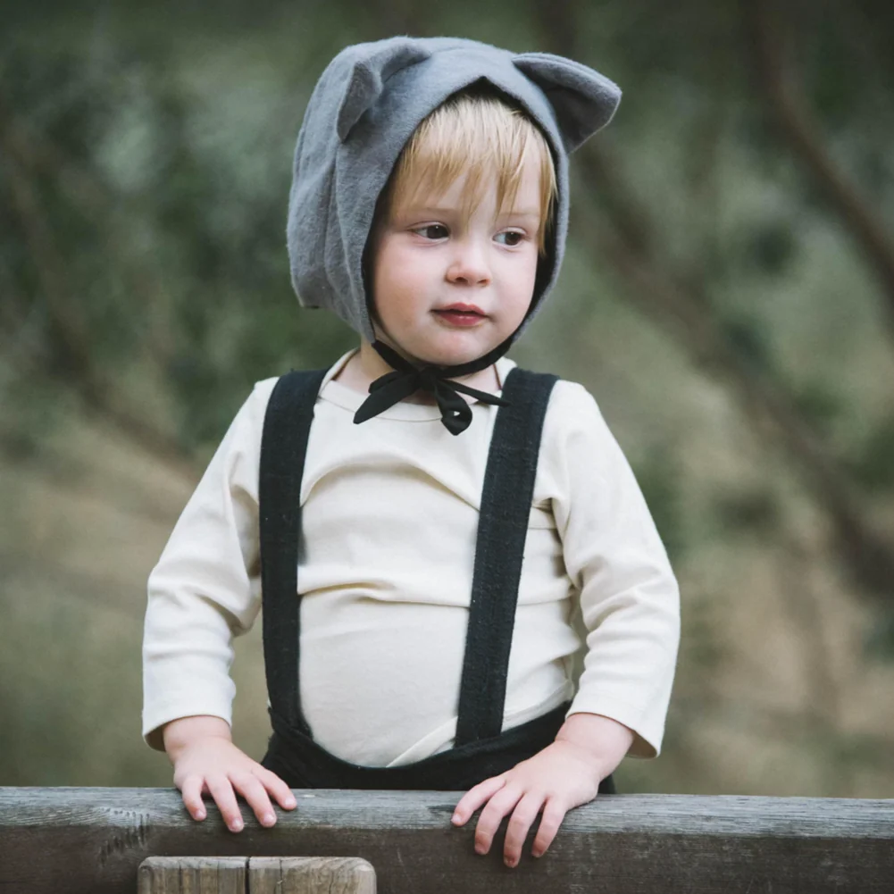 Organic Flannel Cat Hat