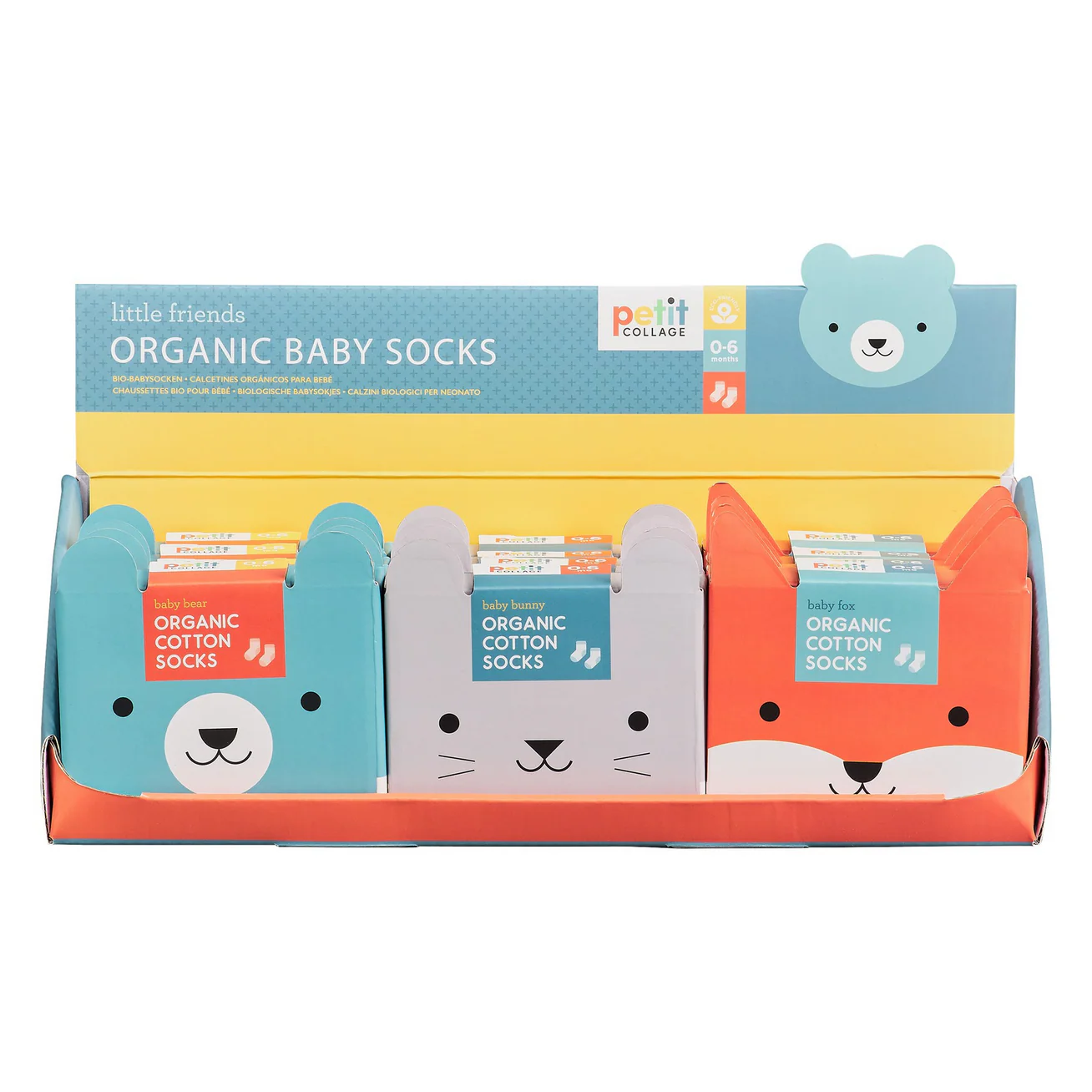 Organic Little Friends Cotton Socks - Image 2