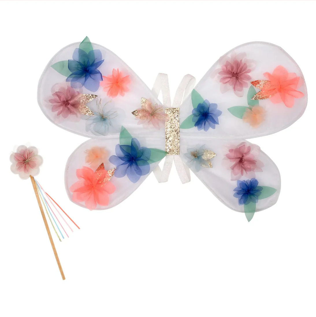 Organza Flower Wings & Wand - Image 3
