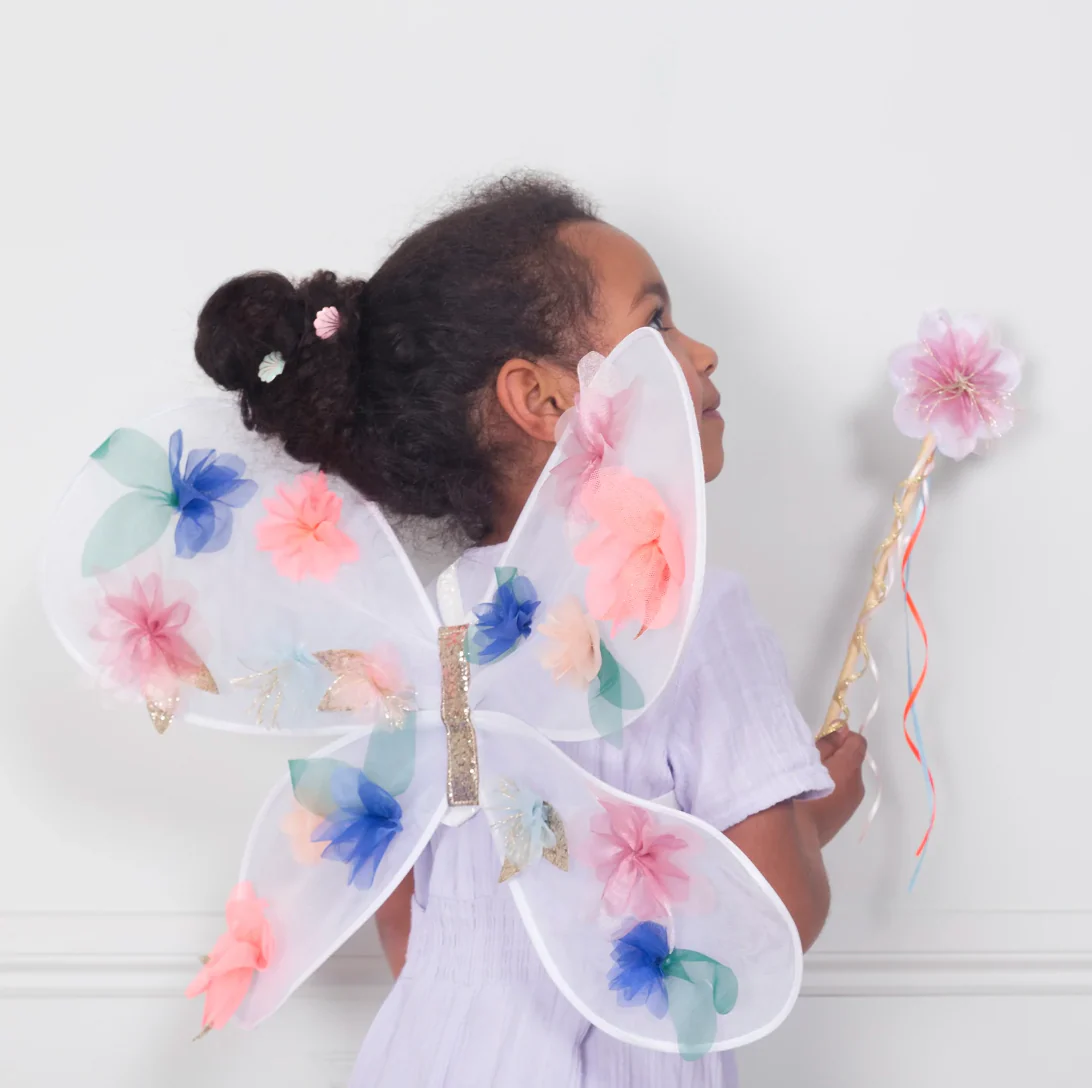 Organza Flower Wings & Wand - Image 4
