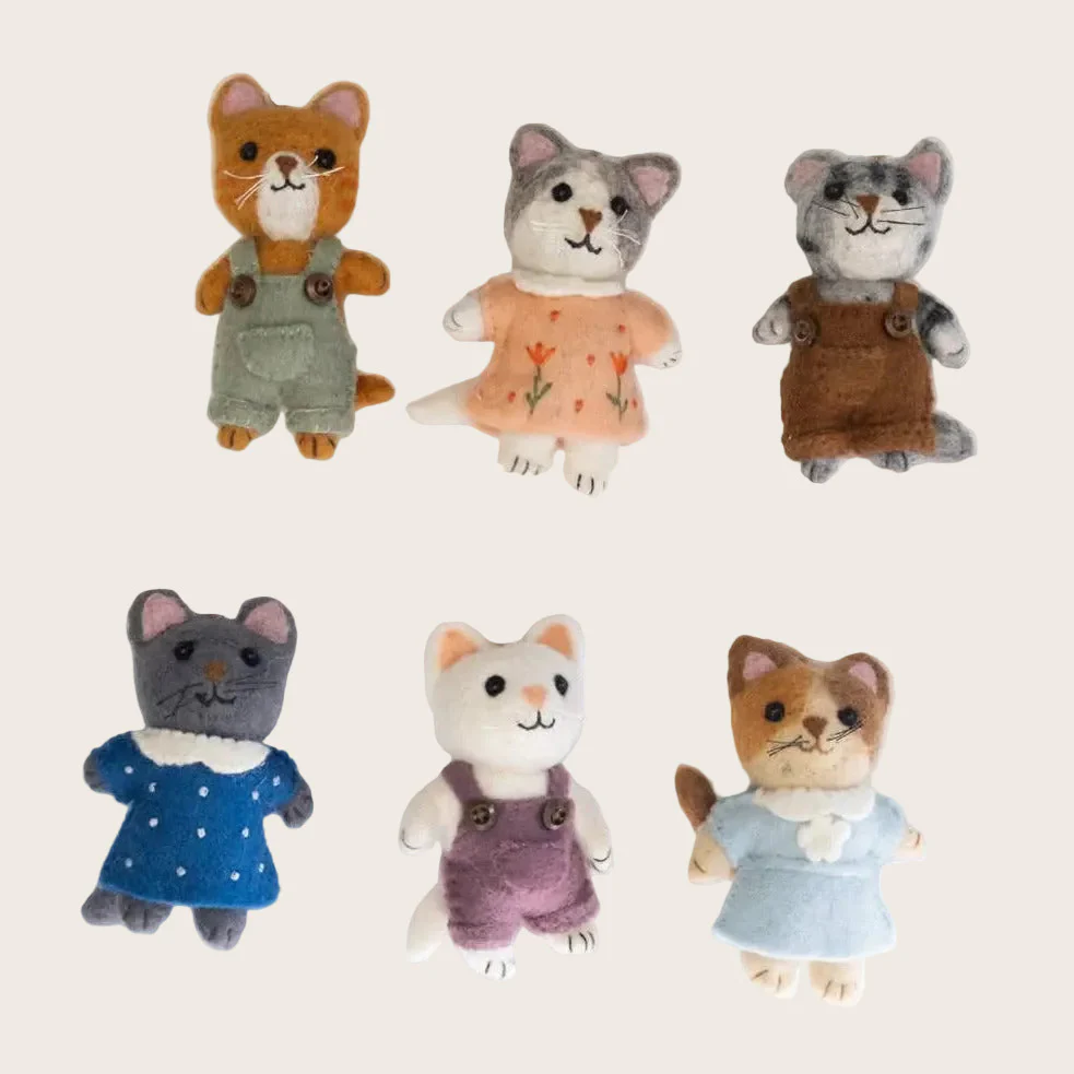Felt Kittens