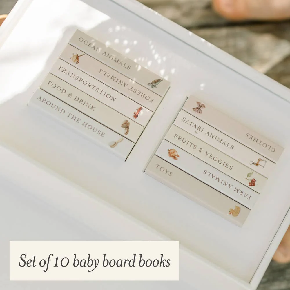 Our Very Little Library Board Book Set (10 Mini Board Books) - Image 3