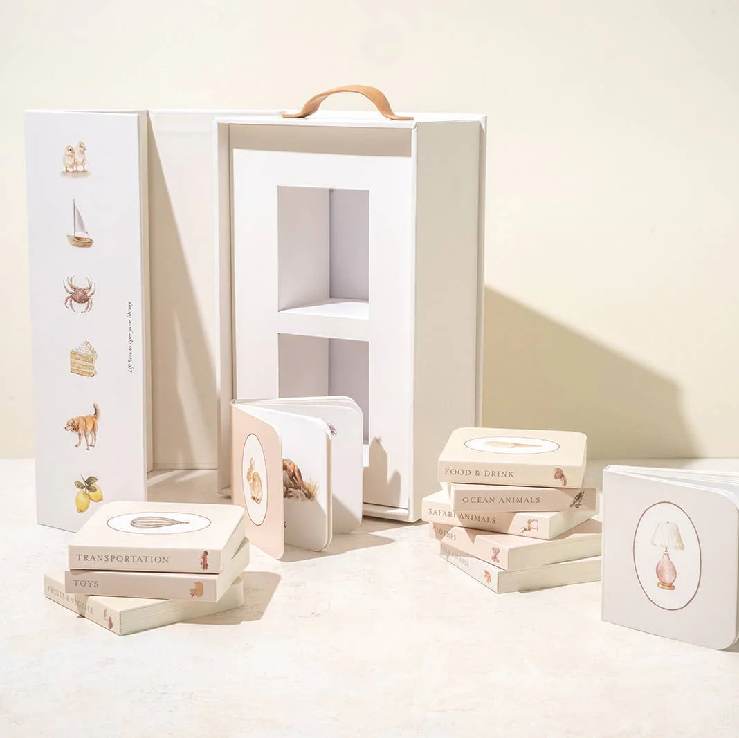 Our Very Little Library Board Book Set (10 Mini Board Books) - Image 4
