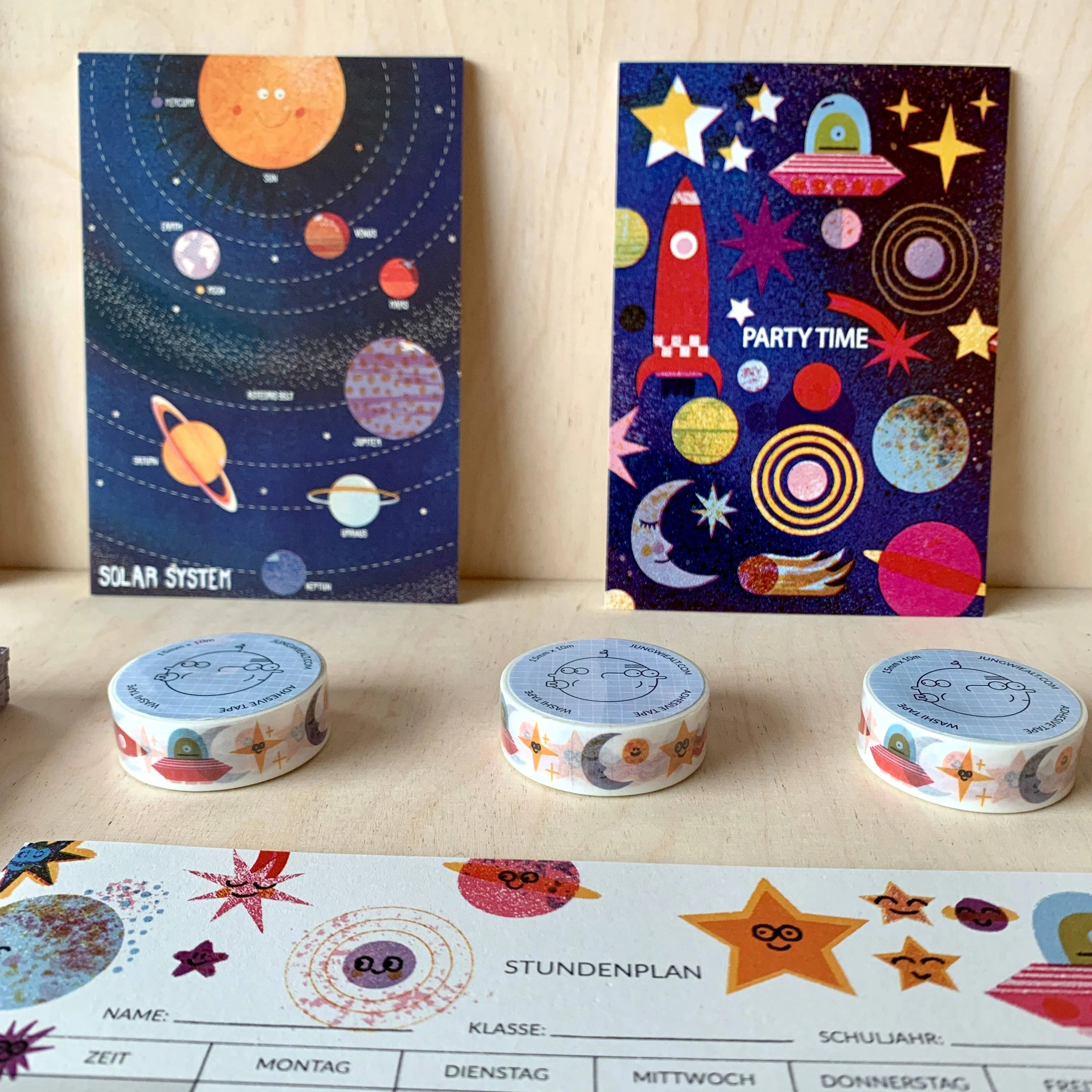 Outer Space Party Postcard -Barbara Dziadosz - Image 4