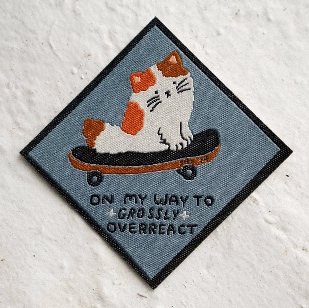 Overreact - Woven Sticky Patch