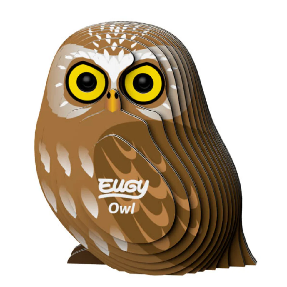 Owl 3-D model kit