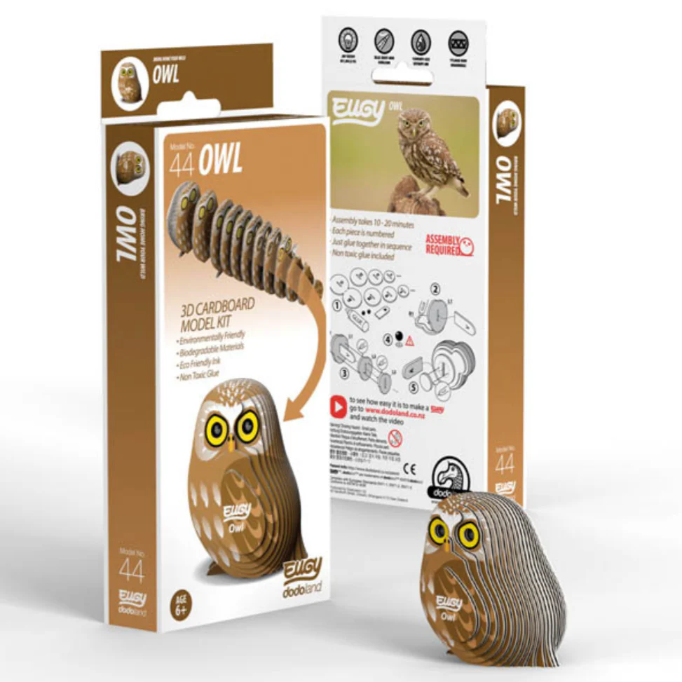 Owl 3-D model kit - Image 2
