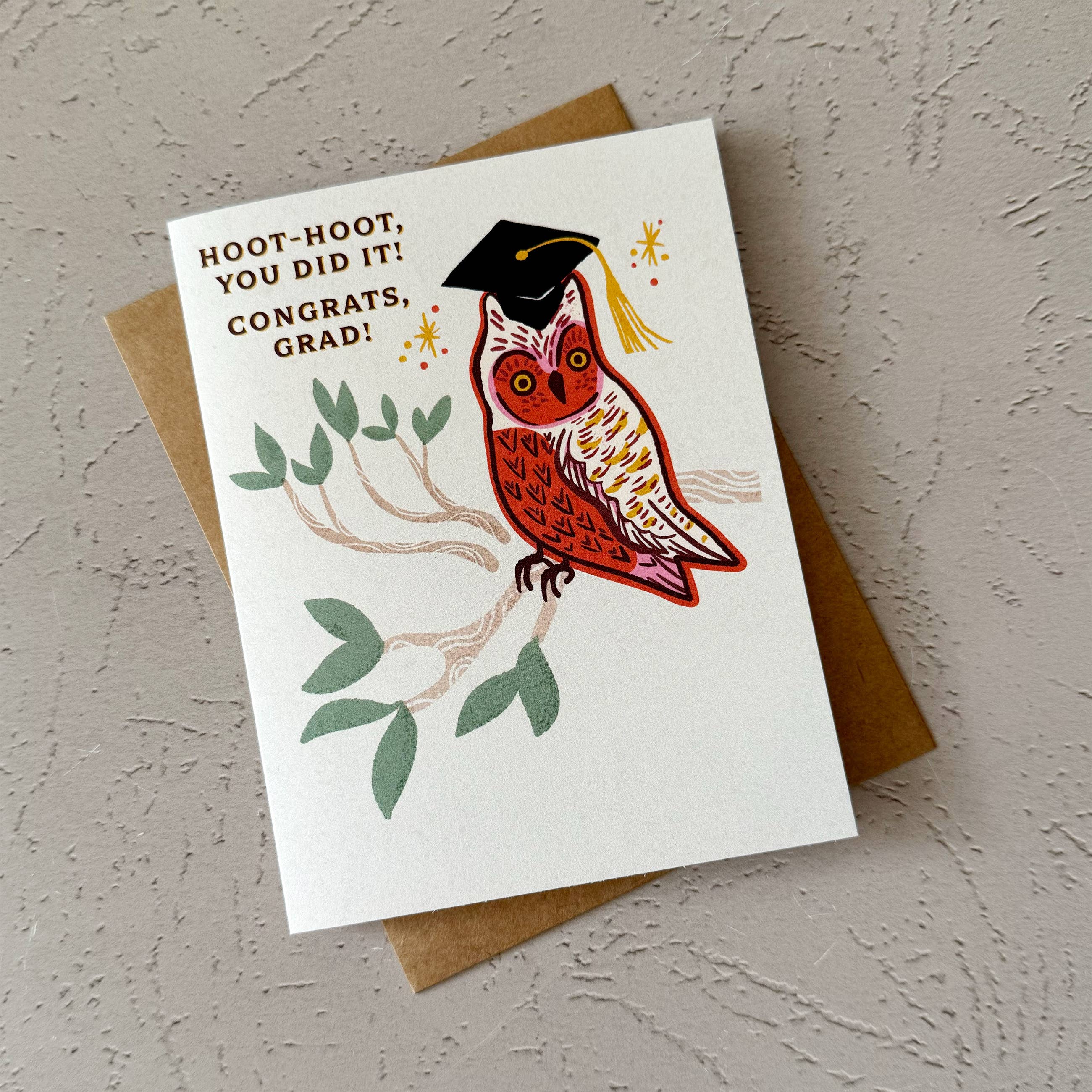Owl Graduation Card - Image 3