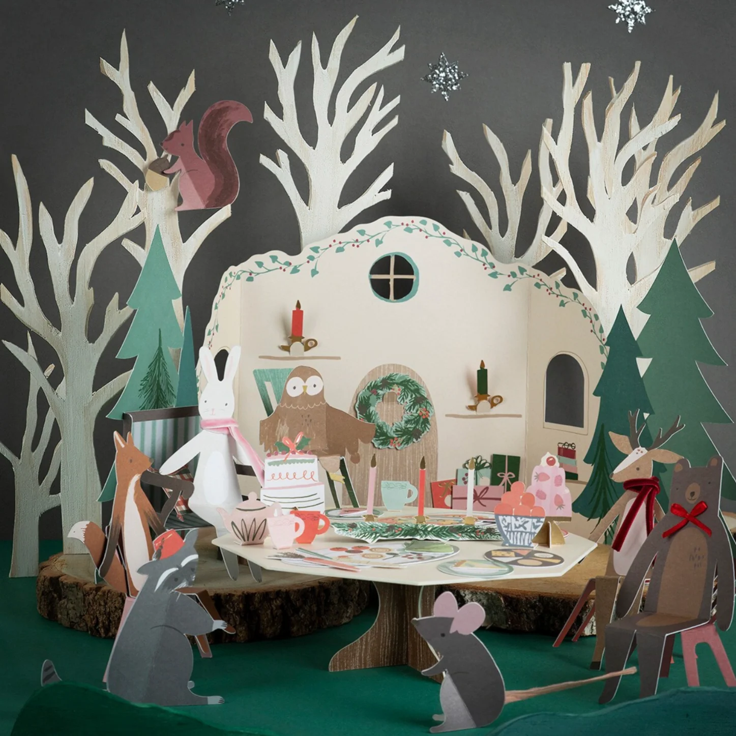 Owl's Party Paper Play Advent Calendar - Image 2
