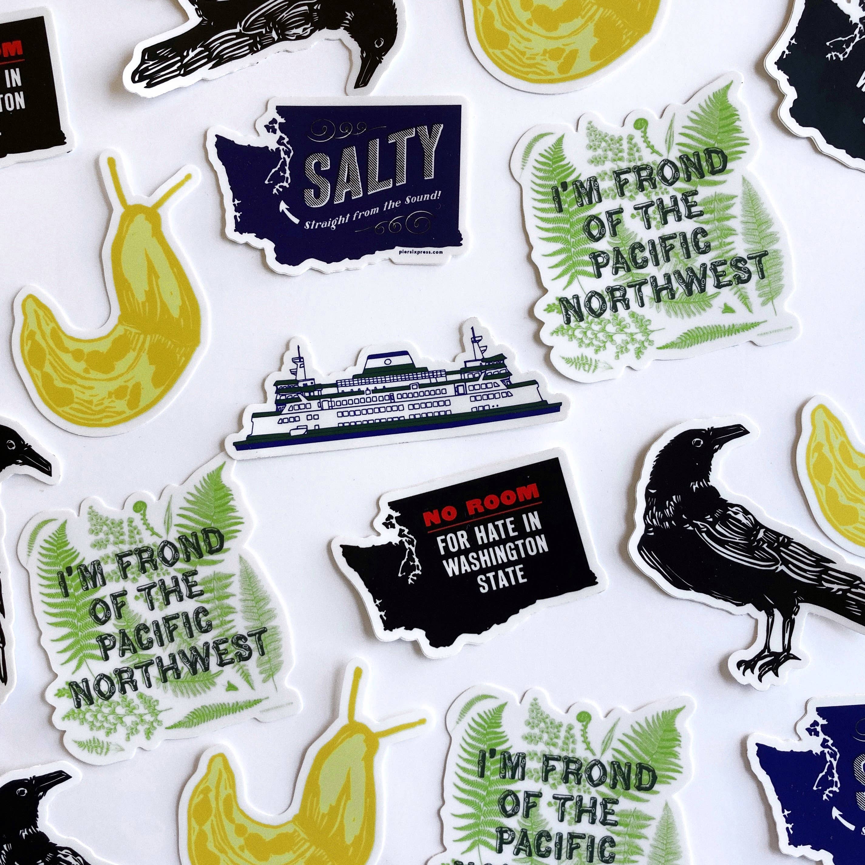 Pacific Northwest Pun Sticker - Image 3