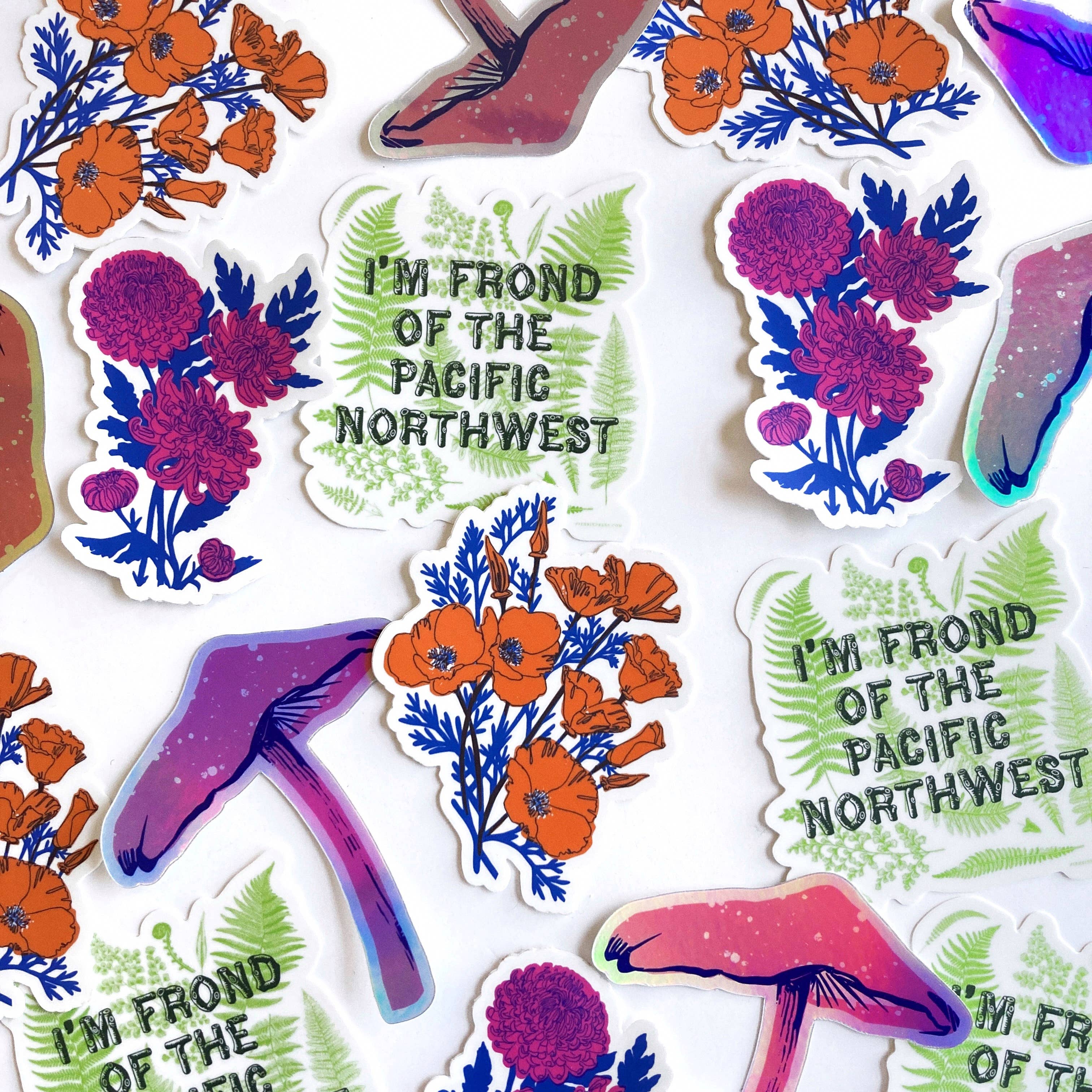 Pacific Northwest Pun Sticker - Image 4