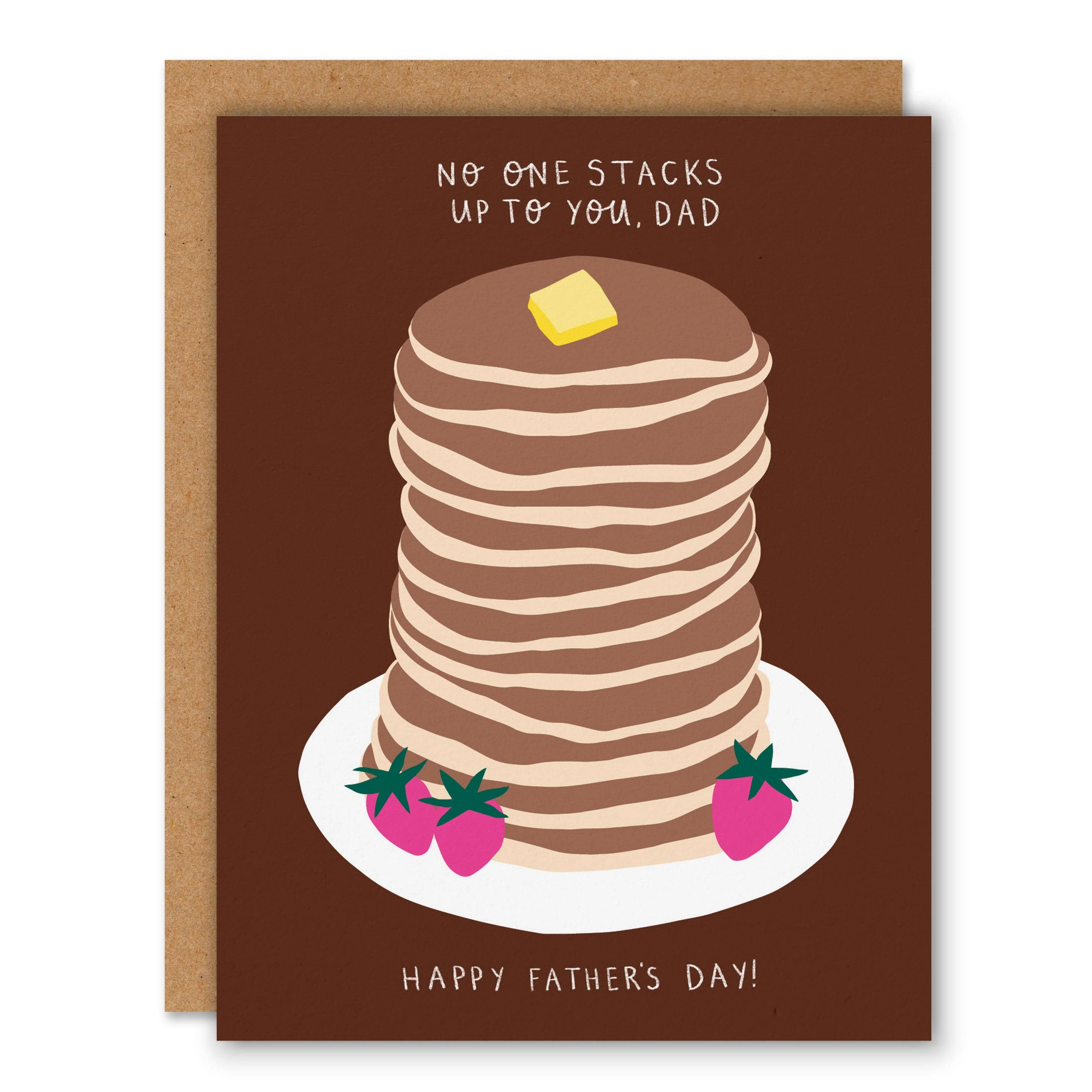 Pancakes - Father's Day Greeting Card