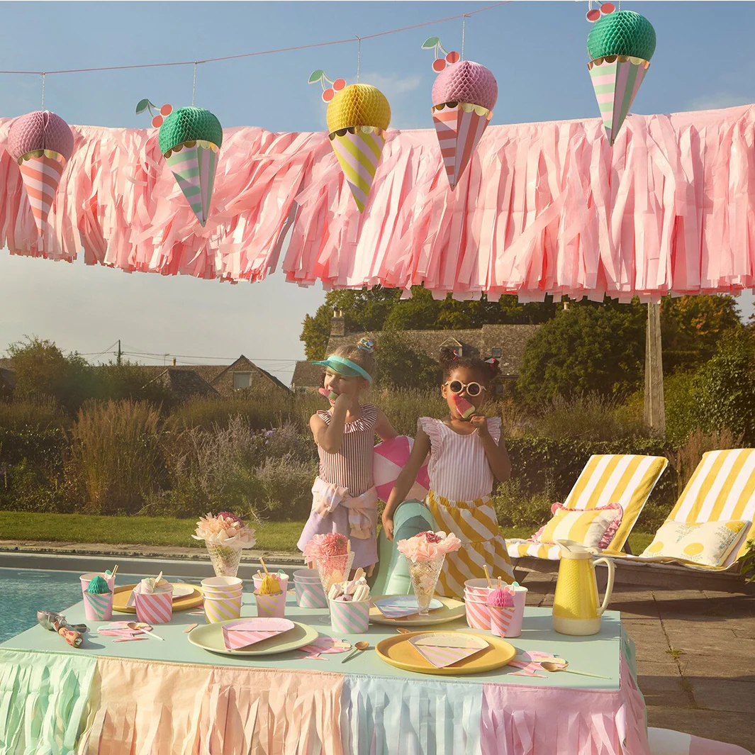 Pastel Fringe Garland - Image 2