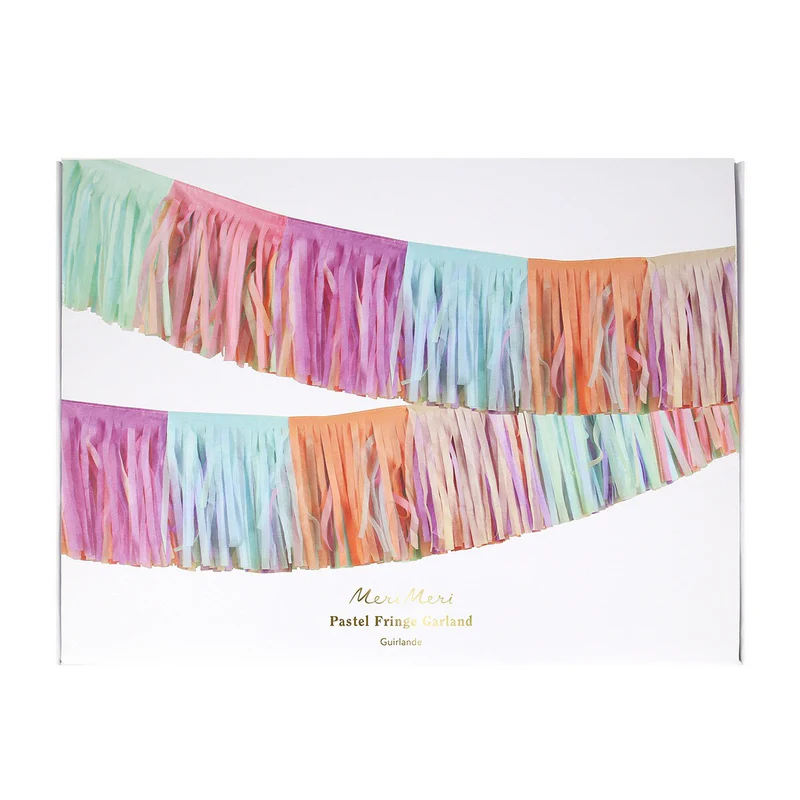 Pastel Fringe Garland - Image 4