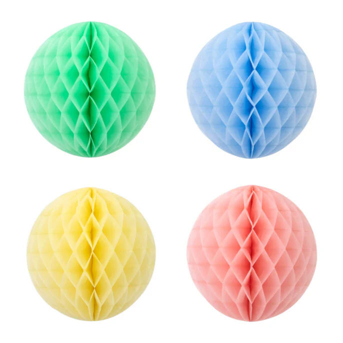 Pastel Honeycomb Decoration Kit (pk16) - Image 4
