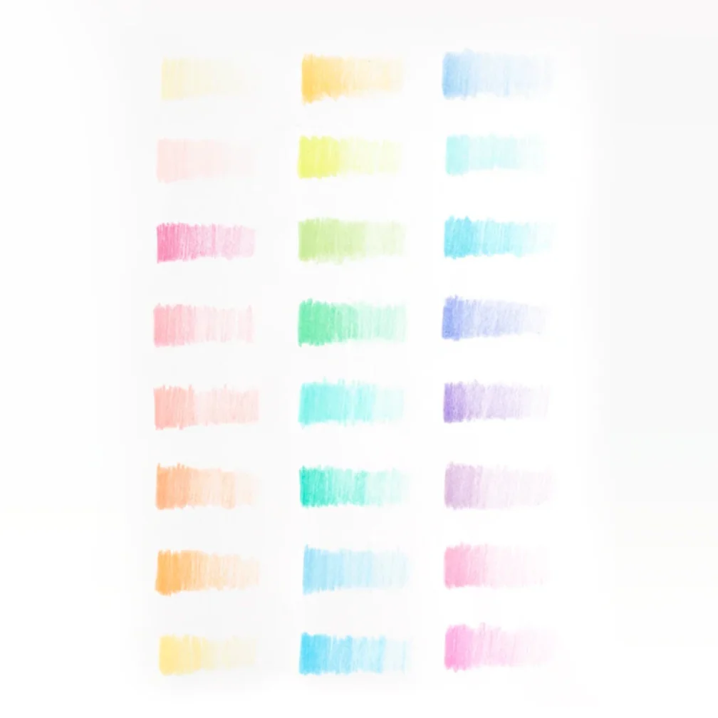 Pastel Hues Colored Pencils - set of 24 - Image 4
