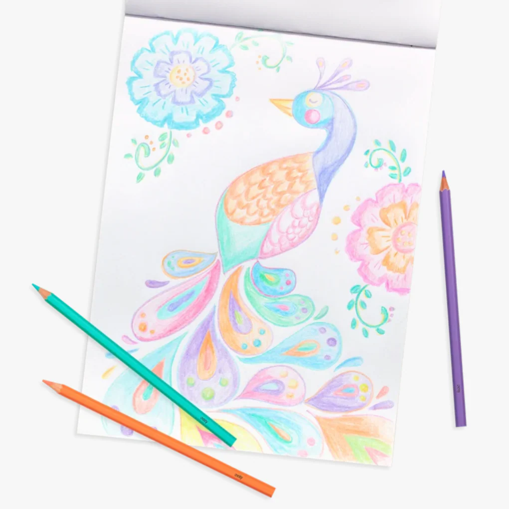 Pastel Hues Colored Pencils - set of 24 - Image 5