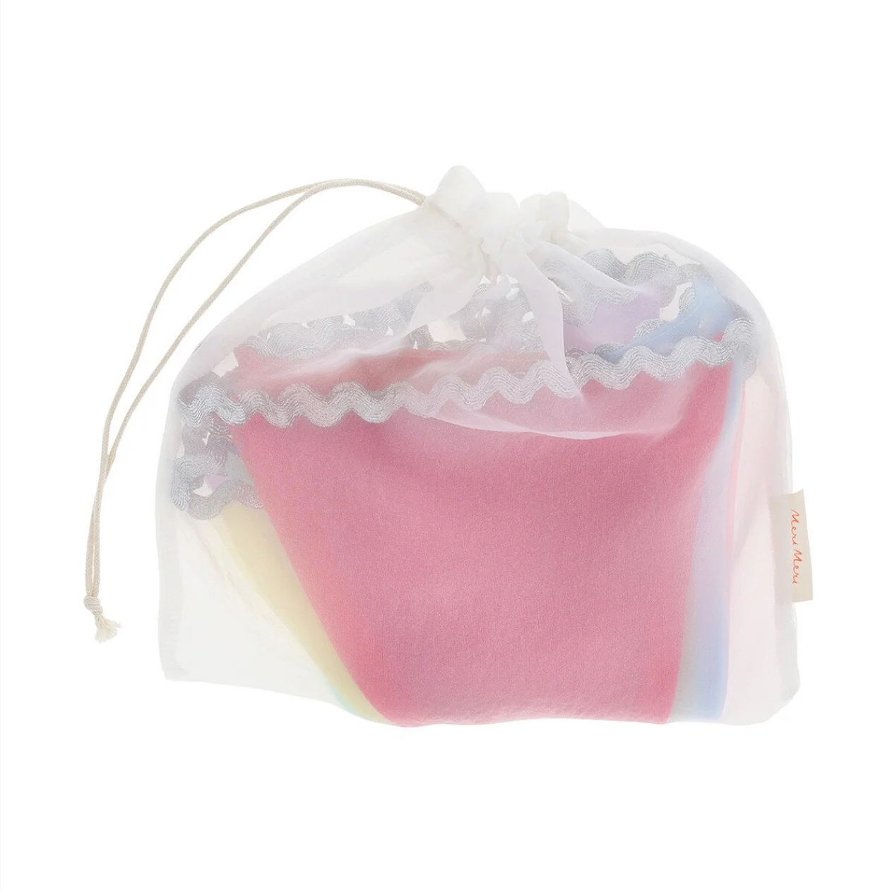 Pastel Rainbow Organza Garland - Image 6